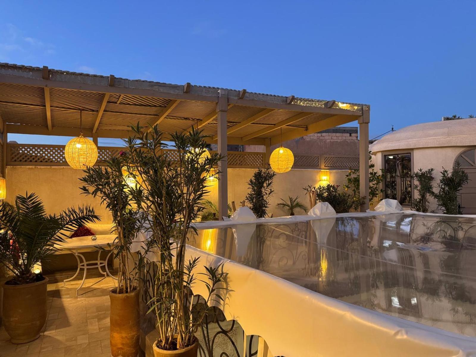 Riad Dollar Des Sables & Spa Marraquexe Exterior foto